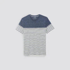 Tee Shirt Colorblock Marinière -Magasin De Vêtements De Mode 1003511 11845 V11