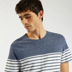 Tee Shirt Colorblock Marinière -Magasin De Vêtements De Mode 1003511 11845 V4