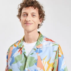 Chemisette Hawaienne Regular Viscose Ecovero -Magasin De Vêtements De Mode 1003523 11000 V4