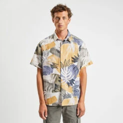 Chemisette Regular Imprimée Lin Coton -Magasin De Vêtements De Mode 1003536 19100 V2