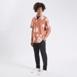 Chemise Hawaienne Imprimée Viscose Lin -Magasin De Vêtements De Mode 1003537 14424 V6