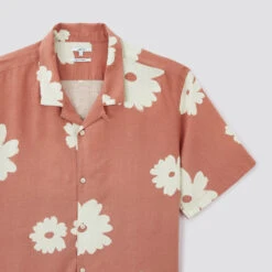 Chemise Hawaienne Imprimée Viscose Lin -Magasin De Vêtements De Mode 1003537 14424 V8