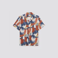 Chemise Hawaienne Imprimée Viscose Lin -Magasin De Vêtements De Mode 1003537 19100 V11