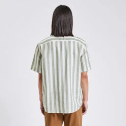 Chemisette Regular Rayures Coton Lin -Magasin De Vêtements De Mode 1003541 16000 V3