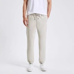 Pantalon Chino Bas Et Taille élastiqués