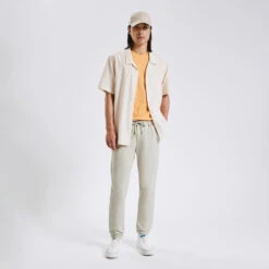 Pantalon Chino Bas Et Taille élastiqués -Magasin De Vêtements De Mode 1003571 10118 V6
