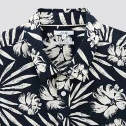 Chemisette Hawaïenne Regular à Fleurs Coton Biolog -Magasin De Vêtements De Mode 1003578 11212 V8