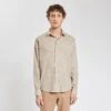 Chemise Regular Micro Geo Coton