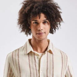 Chemise Regular Rayures Coton -Magasin De Vêtements De Mode 1003588 11000 V4