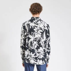 Chemise Regular Imprimé Grosse Fleur Viscose -Magasin De Vêtements De Mode 1003591 11214 V3