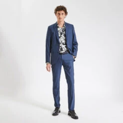 Chemise Regular Imprimé Grosse Fleur Viscose -Magasin De Vêtements De Mode 1003591 11214 V6