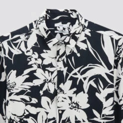 Chemise Regular Imprimé Grosse Fleur Viscose -Magasin De Vêtements De Mode 1003591 11214 V8