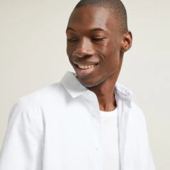 Chemisette Regular Sans Repassage Unie Coton -Magasin De Vêtements De Mode 1003609 10000 V4