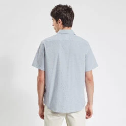 Chemisette Slim Imprimé Fleur Coton Biologique -Magasin De Vêtements De Mode 1003611 10000 V3