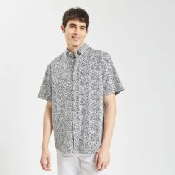 Chemisette Imprimé Fleurs Coton