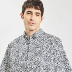 Chemisette Imprimé Fleurs Coton -Magasin De Vêtements De Mode 1003613 10000 V4