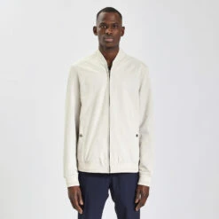 Blouson Léger Zippé -Magasin De Vêtements De Mode 1003615 10507 V2