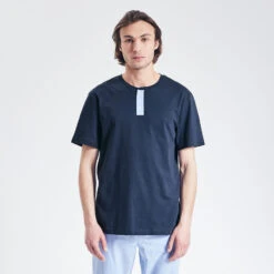 Tee-Shirt Col Tunisien -Magasin De Vêtements De Mode 1003644 11846 V2