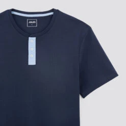 Tee-Shirt Col Tunisien -Magasin De Vêtements De Mode 1003644 11846 V8