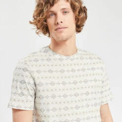 Tee Shirt Imprimé Ethnique -Magasin De Vêtements De Mode 1003650 10002 V4