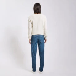 Jean Fabriqué En France Toile 100% Recyclée -Magasin De Vêtements De Mode 1003689 9980 V3