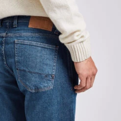 Jean Fabriqué En France Toile 100% Recyclée -Magasin De Vêtements De Mode 1003689 9980 V4