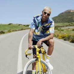 Chemisette Regular Licence Tour De France Coton Bi