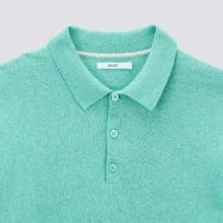 Polo à Manches Longues En Maille -Magasin De Vêtements De Mode 1003748 16656 V8