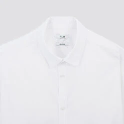 Chemise Slim Unie Coton Texturé -Magasin De Vêtements De Mode 1003750 10000 V8