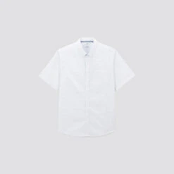 Chemisette Regular Micro Points Coton Dobby -Magasin De Vêtements De Mode 1003775 10000 V11