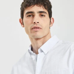 Chemisette Regular Micro Points Coton Dobby -Magasin De Vêtements De Mode 1003775 10000 V4