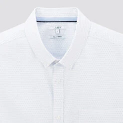 Chemisette Regular Micro Points Coton Dobby -Magasin De Vêtements De Mode 1003775 10000 V8