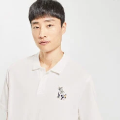 Polo Manches Courtes Piqué Brodé Poitrine 10 Polo Manches Courtes Piqué Brodé Poitrine -Magasin De Vêtements De Mode 1003779 10120 V4