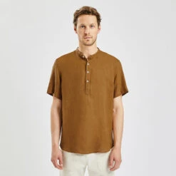 Chemisette Regular Unie Lin -Magasin De Vêtements De Mode 1003791 17009 V2