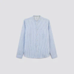 Chemise Regular Col Mao Rayures Lin -Magasin De Vêtements De Mode 1003792 19000 V11