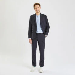 Chemise Regular Col Mao Rayures Lin -Magasin De Vêtements De Mode 1003792 19000 V6