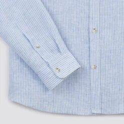 Chemise Regular Col Mao Rayures Lin -Magasin De Vêtements De Mode 1003792 19000 V9