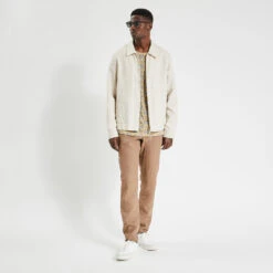 Tee Shirt En Coton Lin Imprimé -Magasin De Vêtements De Mode 1003853 12528 V6