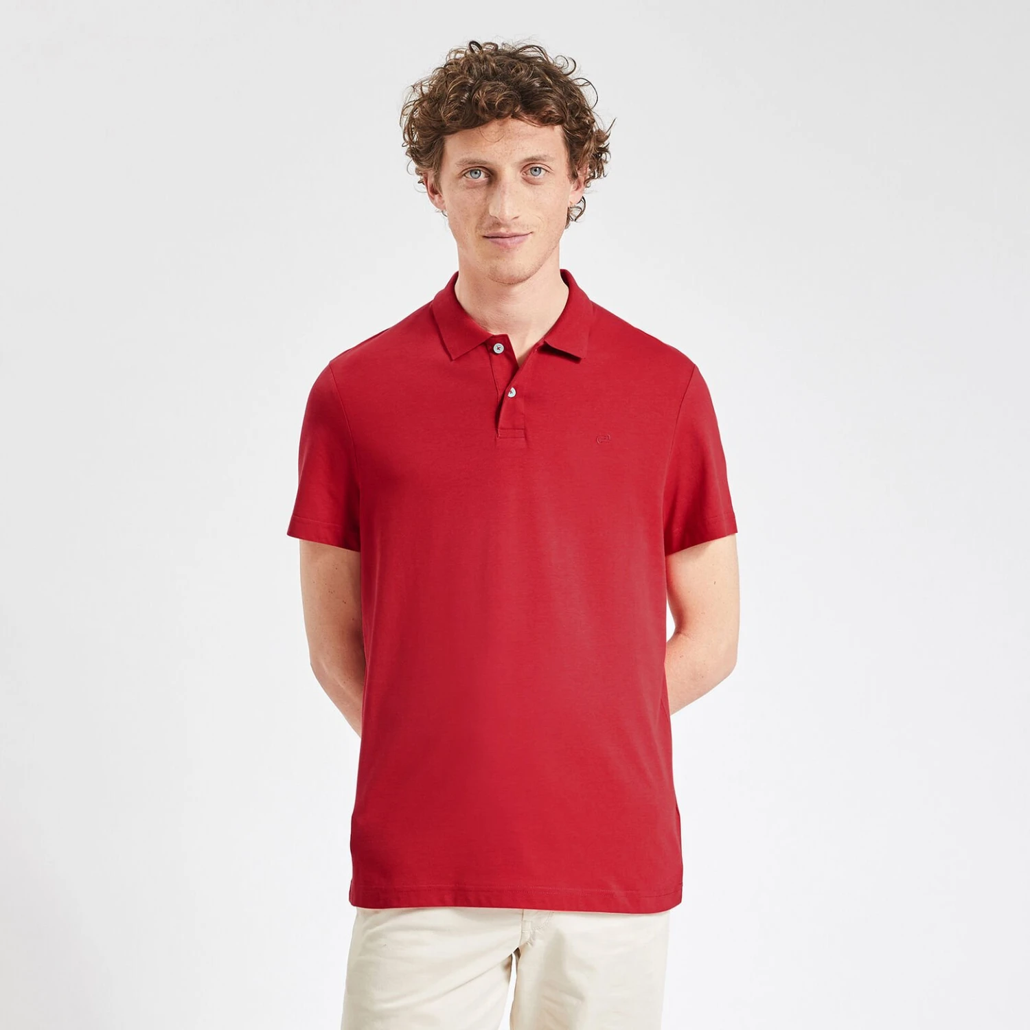 Polo Manches Courtes Uni En Jersey 1 Polo Manches Courtes Uni En Jersey