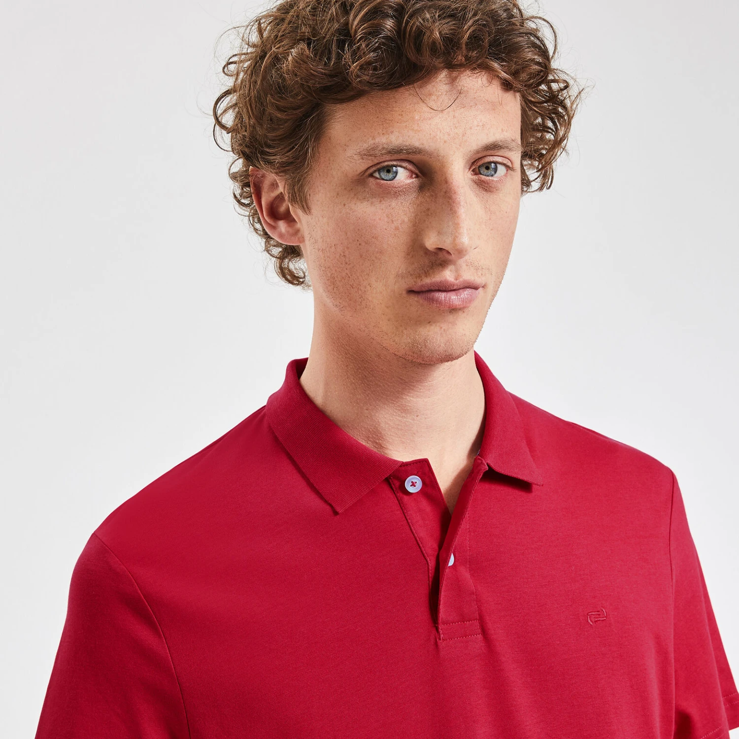 Polo Manches Courtes Uni En Jersey 3 Polo Manches Courtes Uni En Jersey – Image 3