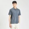 Polo Manches Courtes Pique Chiné