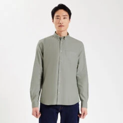 Chemise Oxford Unie "le Parfait By JULES" -Magasin De Vêtements De Mode 1003877 16372 V2