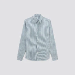 Chemise Slim Rayures Coton Viscose -Magasin De Vêtements De Mode 1003896 16000 V11