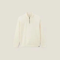 Sweat à Col Montant Zippé