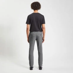 Pantalon Chino Slim Elastiqué Reliefé -Magasin De Vêtements De Mode 1003946 18118 V3