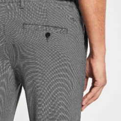 Pantalon Chino Slim Elastiqué Reliefé -Magasin De Vêtements De Mode 1003946 18118 V4