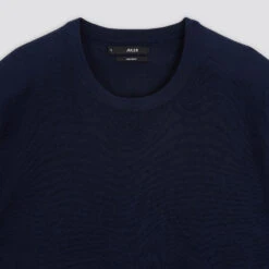 Pull Col Rond En Laine Mérinos -Magasin De Vêtements De Mode 1003977 11247 V8