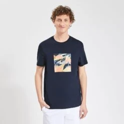 Tee Shirt Imprimé Feuillage