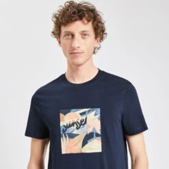 Tee Shirt Imprimé Feuillage -Magasin De Vêtements De Mode 1003995 11824 V4