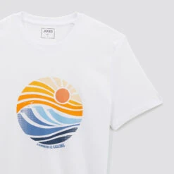 Tee Shirt Imprimé Rond Paysage -Magasin De Vêtements De Mode 1003996 10000 V8